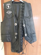 Motorradhose und Weste Herren