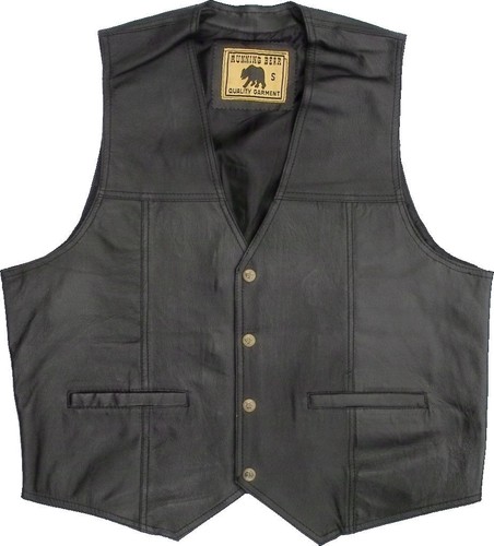 Biker motorrad lederweste - biker,