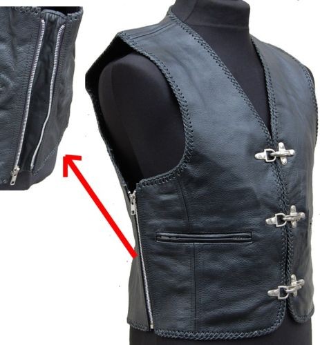 Neue club lederweste leder - neue,