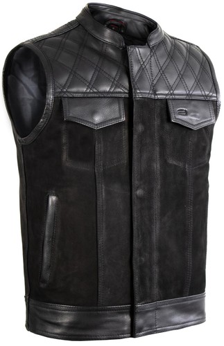 Motorrad lederweste custom - lederweste,