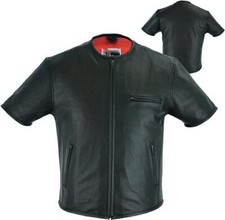 Motorrad Leder Kutte Biker