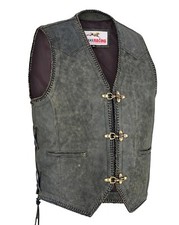 Lederweste Kutte Biker Vintage