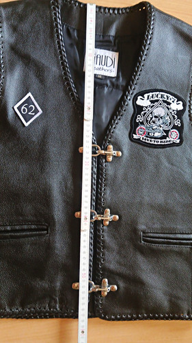 Lederweste kutte chopper - kutte,
