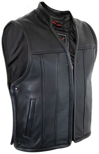 Lederweste bikerweste - lederweste,