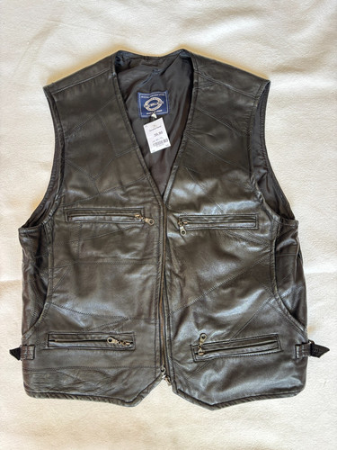 Herren lederweste - herren,