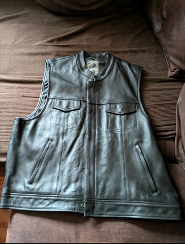 Bosmoto lederweste biker - bosmoto,