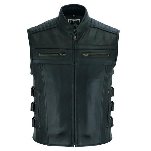 Biker motorrad leder - motorrad,