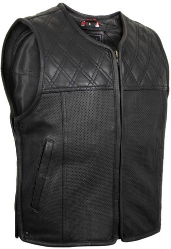 Lederweste biker kutte